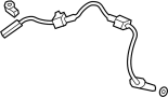 57475T0AA01 ABS Wheel Speed Sensor (Left, Rear)