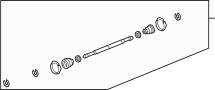42311T1WA01 CV Axle Assembly (Left)