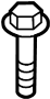 Differential Mount Bolt (Upper)
