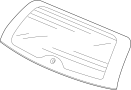 73211T1WA01 Liftgate Glass (Rear)