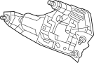 76710T0A003 Back Glass Wiper Motor (Rear)