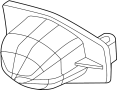 34102SLNA01 License Plate Light Lens