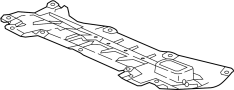 74113TLAA00 Radiator Support Splash Shield (Front, Lower)
