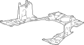 74111TLAA01 Radiator Support Splash Shield (Rear, Lower)
