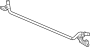 1J4525RDH01 Cross over pipe. PIPE, RADIATOR INLET.