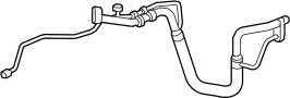 80331TLCA01 A/C Refrigerant Suction Hose (Rear)