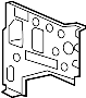 60919TLAA00ZZ Frame Side Member Bracket (Left, Front, Upper)