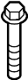 90165S04000 Engine Torque Strut Bolt (Front)