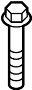 90164TLAA00 Engine Mount Bolt (Front)