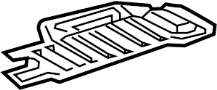 74630TLBA00 Exhaust Heat Shield (Front, Upper)