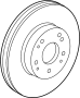 45251TLAA50 Disc Brake Rotor (Front)