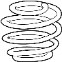 Coil Spring (Left, Front)