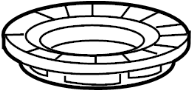 Coil Spring Insulator (Left, Front, Upper)