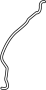 76828TLAA01 Windshield Washer Hose