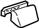 81506TLAA01ZA Seat Track Cover (Left, Front)