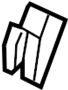 82511TLAA11ZA Seat Hinge Cover (Left, Rear)