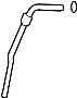 70050TLAA00 Sunroof Drain Hose (Front)