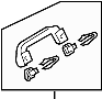 83240T5AA01ZH Interior Grab Bar