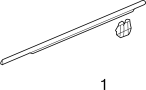 91503TLAA01 Door Belt Molding Clip