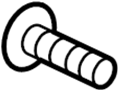 93901222J0 Door Molding Screw (Lower)