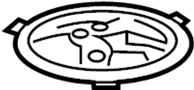 17611TLAA00 Fuel Tank Access Cover