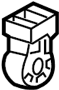 91958TLAA02 Fuel Filler Neck Clamp
