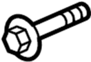 90162TLA000 Differential Mount Bolt (Front, Lower)