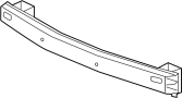 71530TLAA00 Bumper Impact Bar (Rear)