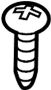 53414SM4J60 Pressure spring screw. SCREW, Rack Guide.