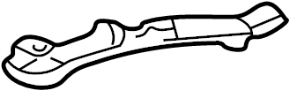 04611S9AA00ZZ Radiator Support Side Panel (Left)