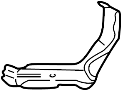 60461S9AA00ZZ Radiator Support Side Panel (Left, Front)