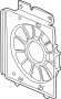 38615PNLG02 A/C Condenser Fan Shroud