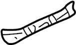 Catalytic Converter Heat Shield (Upper)