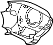 78518S9AC41ZB Steering Wheel Trim (Rear)