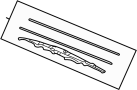 Windshield Wiper Blade (Front)