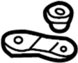 76520S5AA01 Link. arm. Wiper motor.