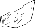72361S9A010 Door Water Deflector (Left, Front)