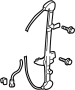 72750S9A013 Window Regulator (Left, Rear)