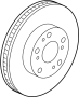 42510SMCN02 Disc Brake Rotor (Rear)