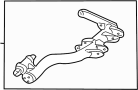 52371S9AA11 Arm. Trailing. (Left, Rear, Lower)