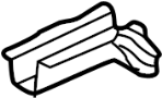 04653S9AA00ZZ Frame Rail End (Right, Rear)