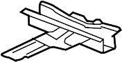 65750S9AA02ZZ Floor Pan Crossmember (Front, Rear, Lower)