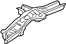 65660S9AA00ZZ Frame Side Member Assembly (Left, Rear)