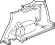 84670S9A003ZA Interior Quarter Panel Trim Panel (Left, Rear)