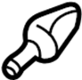 Back Glass Washer Nozzle