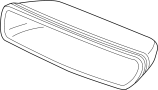 34271S9AA01 Center High Mount Stop Light Cover