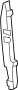 74155SWAA00 Fender Seal (Left, Front, Rear)