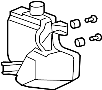 17230RZA000 Engine Air Intake Resonator (Rear)