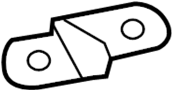 Mount. Bracket. Stay. (Front, Rear). Automatic Transmission.