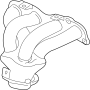 18100RZA000 Exhaust Manifold